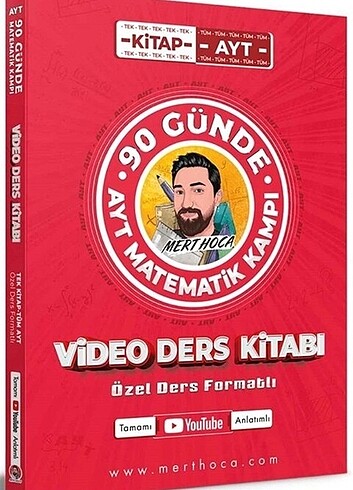 Mert Hoca Ayt Video Ders Kitabı 2 adet