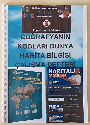 Coğrafyanın Kodları Dünya Harita Bilgisi