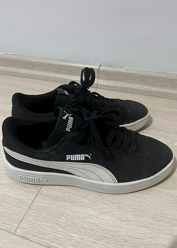 Puma Siyah Suet Sneaker