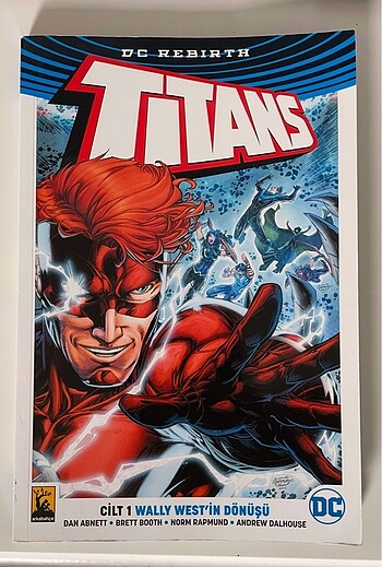 titans cilt 1 wally west?in donusu