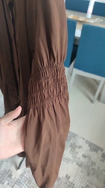 m Beden kahverengi Renk Tunik