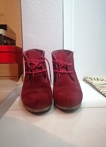 37 Beden bordo Renk Derimod Bordo Bot