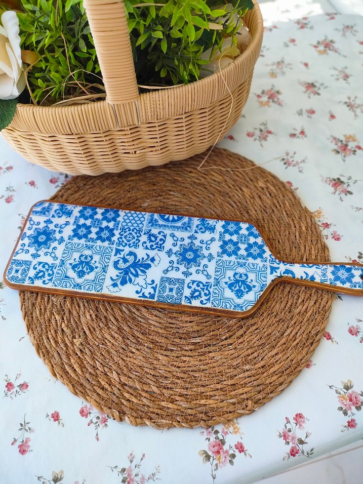 Mavi Desenli sunumluk - Görsel 2