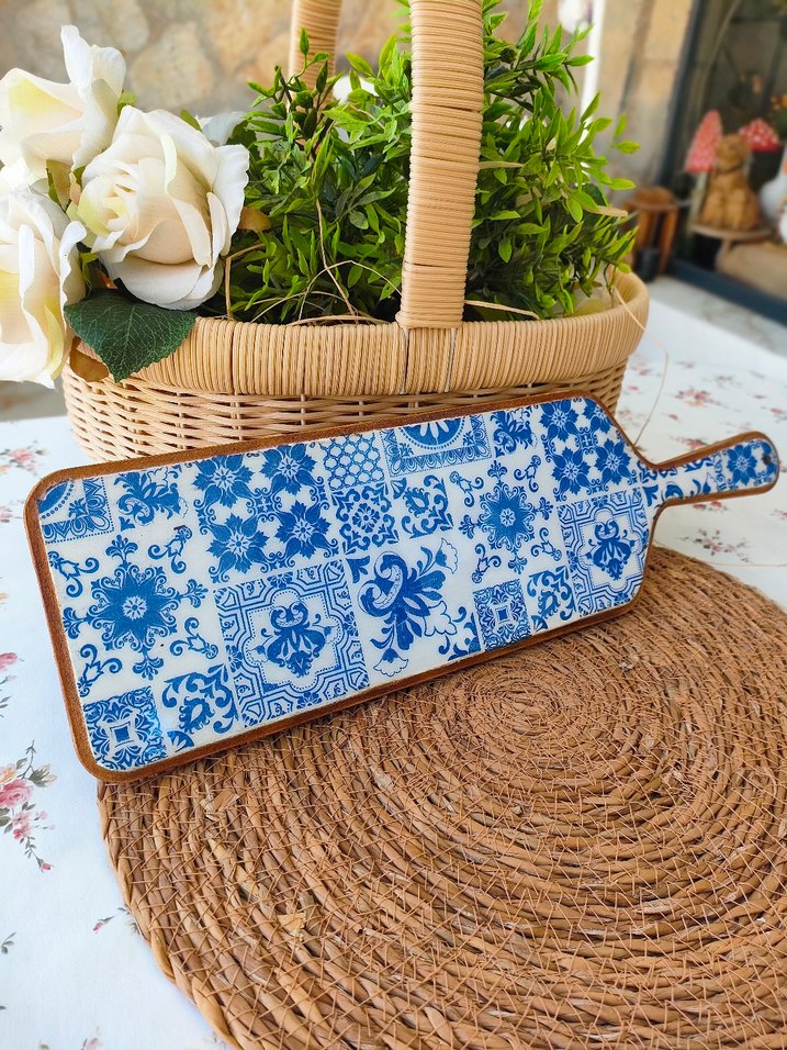 Mavi Desenli sunumluk - Görsel 3