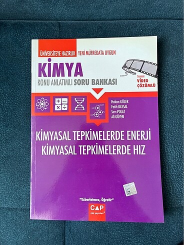 Ayt kimya çap fasikülü.