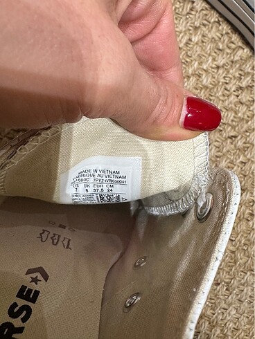 37,5 Beden Converse