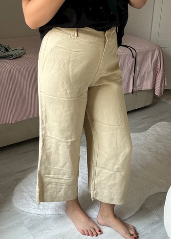 Adil Işık adl kadın vintage kumaş pantolon