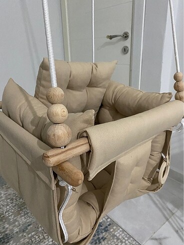 Diğer Bej puffy salıncak