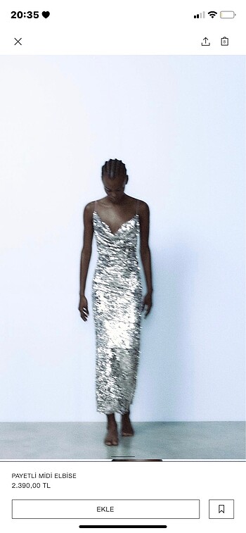 Zara payetli elbise #zara #elbise
