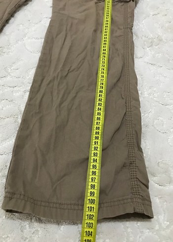 32 Beden kahverengi Renk Bershka kargo Pantolon