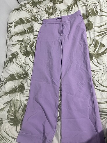 trendyolmilla lila pantolon
