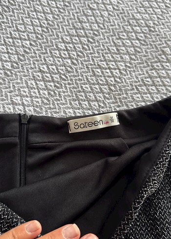 Siyah kısa simli etek - Görsel 5