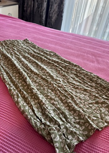 Bohem Tarz Uzun Etek Khaki - Görsel 3