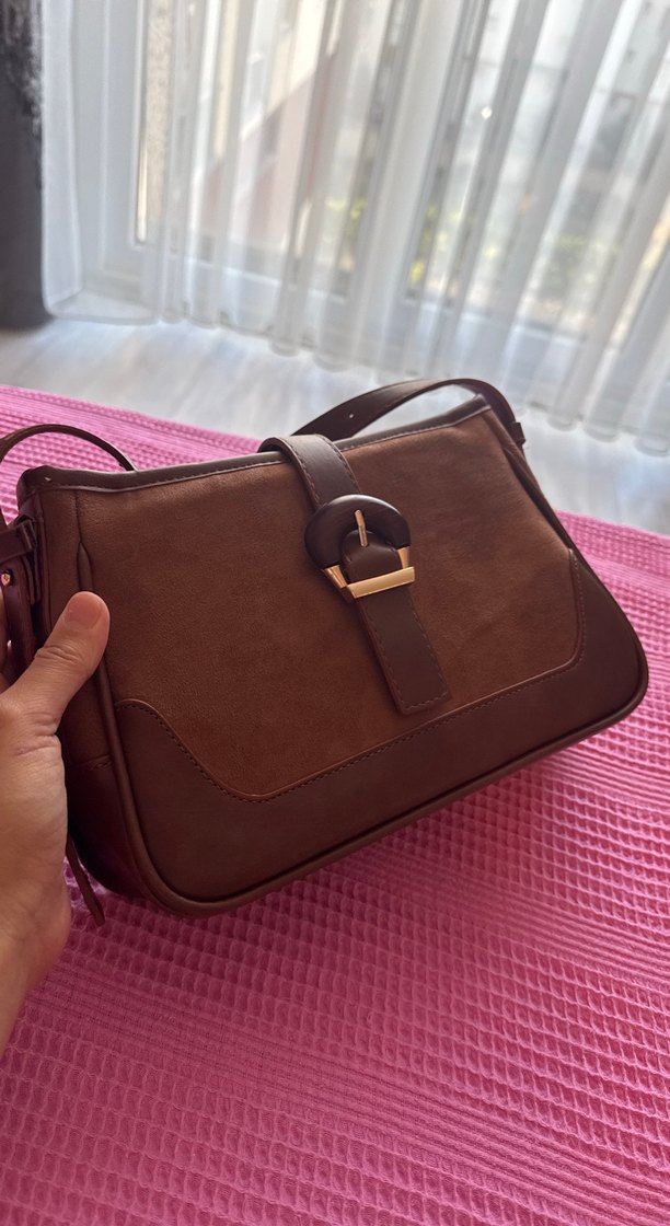 Kahverengi çanta - Görsel 3