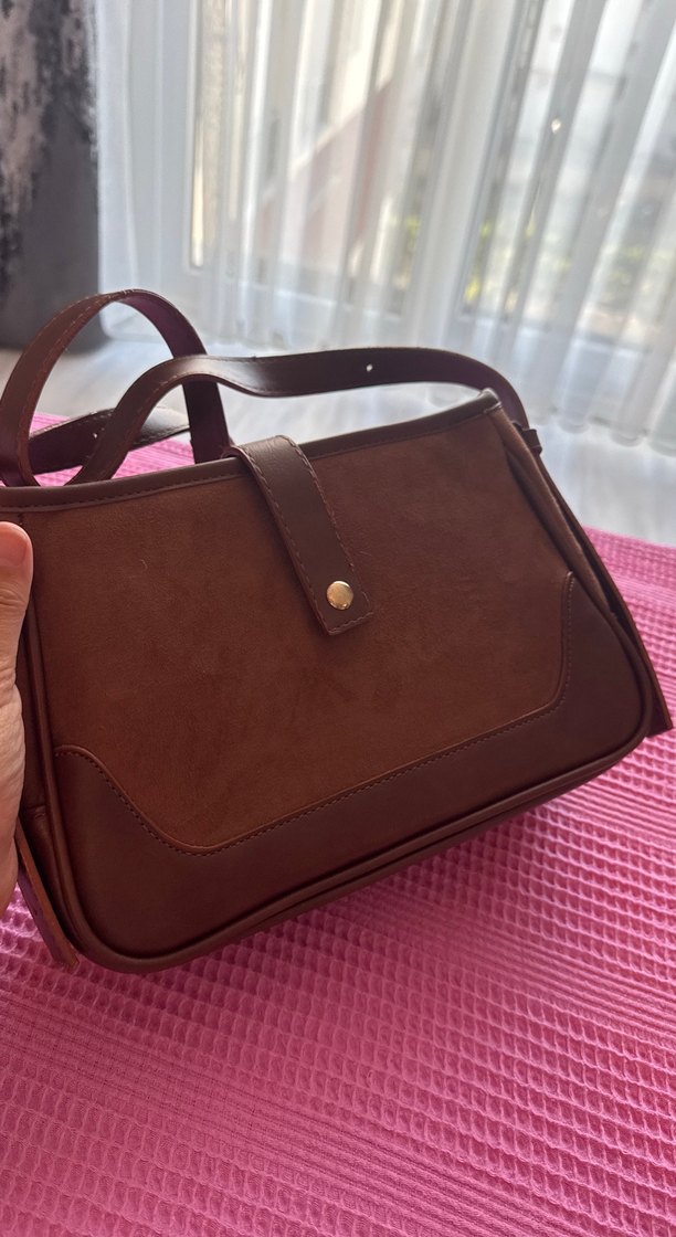 Kahverengi çanta - Görsel 4
