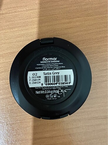 Beden Mono Eye Shadow 02 Satin Grey