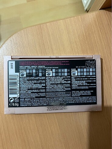  Beden Maybelline 12Li Far Paleti