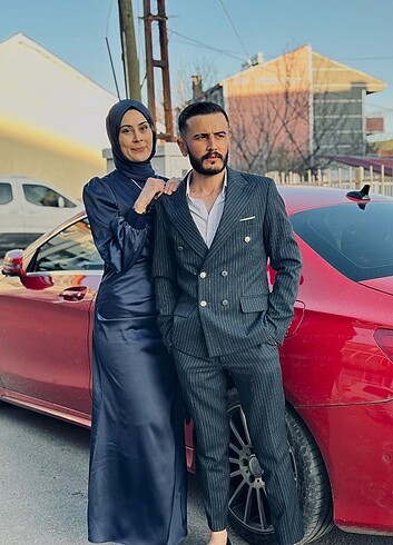 36 Beden Saten elbise KİRALIK