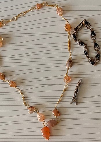 American Vintage Vintage Kolye + Bileklik + Toka