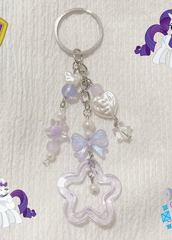 My Little Pony Rarity Anahtarlık Çanta Charm Süsü