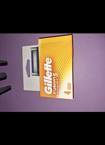 Gillette fusion 5 start 4lü yedek 2 adet