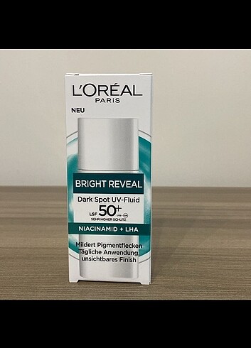 Loreal paris güneş kremi ve serum 