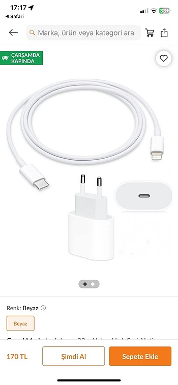 Apple şarj aleti