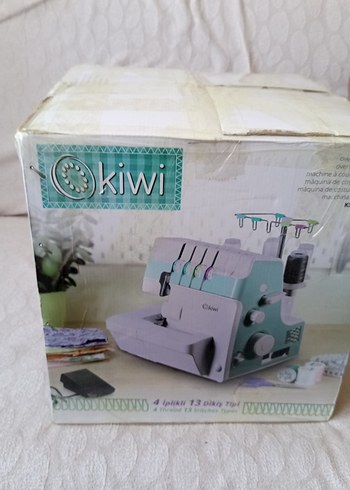 Kiwi Pastel Beyaz Dikiş Makinesi