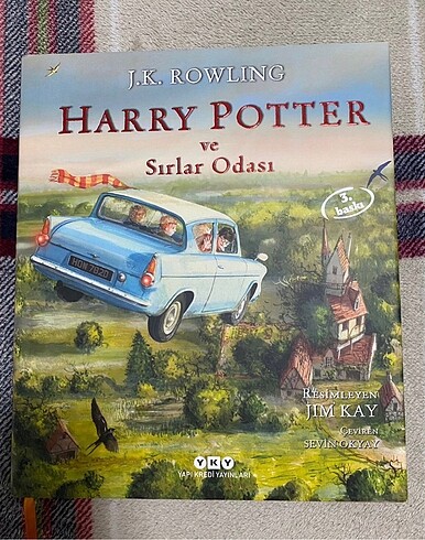 Harry Potter Resimli Özel Baskı Sırlar Odası