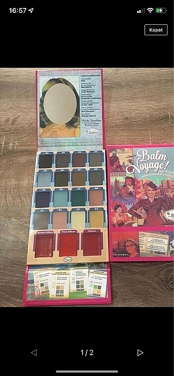 The balm palet set