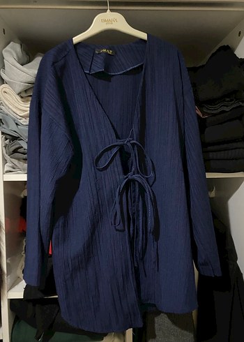 Lacivert Bağlamalı  Takım - Görsel 5