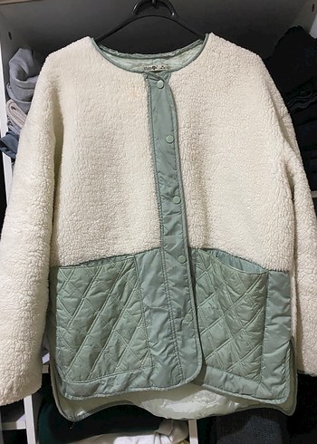 Peluşlu kopitone mont - Görsel 2