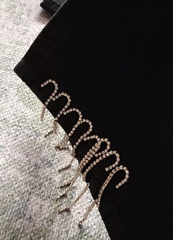 Diğer Denim siyah pantolon