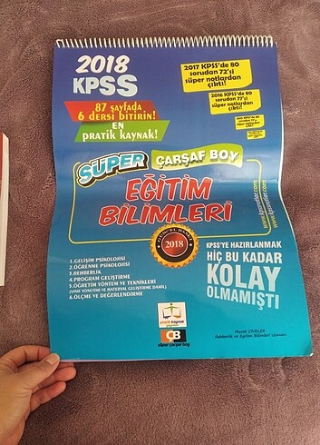 Eğitim bilimleri Çarşaf boy konu anlatımı