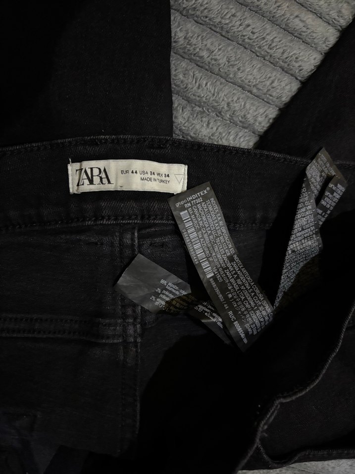 Erkek Siyah Regular Fit Kot Pantolon - Görsel 5