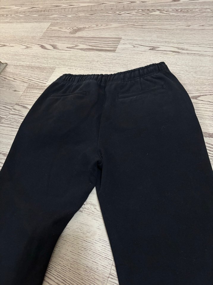 Erkek Siyah Kumaş Pantolon - Görsel 5