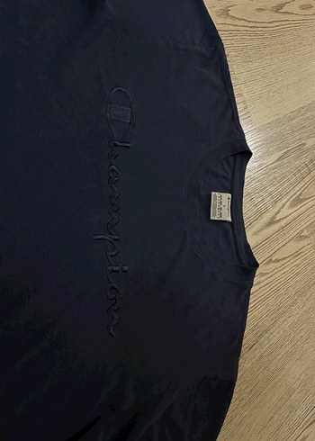 Lacivert Champion Erkek Kısa Kollu Tişört - Görsel 2