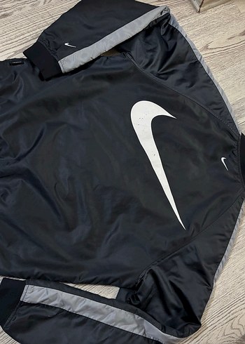Nike Swoosh çift taraflı Bomber Ceket - Görsel 11