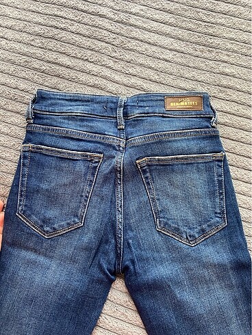 34 Beden Mango kot pantolon