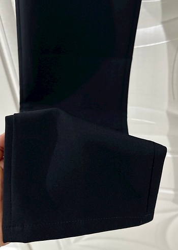 Erkek Siyah Regular Fit Ofis Pantolonu - Görsel 4