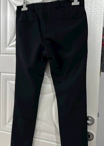 Erkek Siyah Regular Fit Ofis Pantolonu - Görsel 5