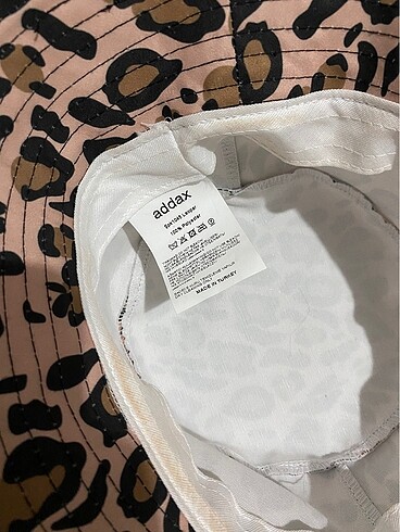  Beden Addax Leopar desenli şapka