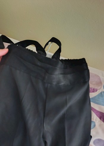 Düğmeli Siyah Kolsuz Tuxedo Yelek - Görsel 5