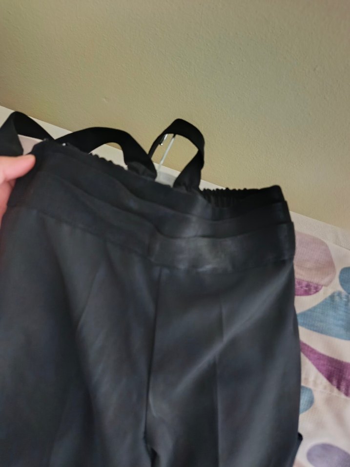 Düğmeli Siyah Kolsuz Tuxedo Yelek - Görsel 5