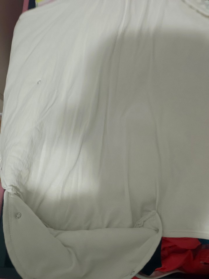 Beyaz Nakışlı Bebek Battaniyesi - Görsel 4