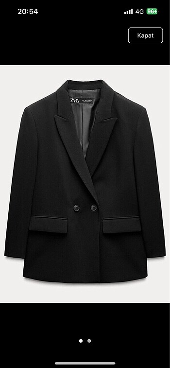 Zara blazer ceket