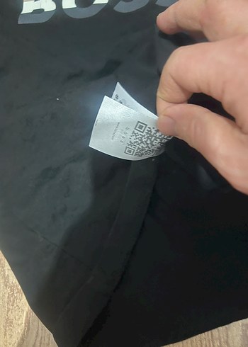 BOSS Siyah Baskılı Erkek Tişört Orjinal 9 yaş için - Görsel 4
