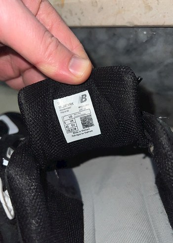 New blance Siyah Beyaz Zebra Desenli Spor Ayakkabı Orjinal - Görsel 4