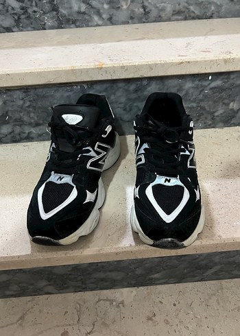 New blance Siyah Beyaz Zebra Desenli Spor Ayakkabı Orjinal - Görsel 2