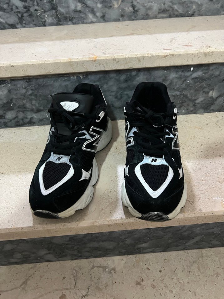 New blance Siyah Beyaz Zebra Desenli Spor Ayakkabı Orjinal - Görsel 2